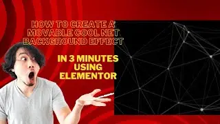 How to create a beautiful cool background using elementor and snippets