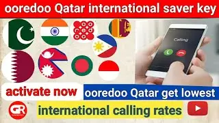 ooredoo Qatar get the lowest international calling rates || @TechniqKnow