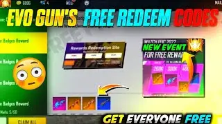 FREE EVO GUN'S  GIFT TO EVERYONE ..| REDEEM CODE 