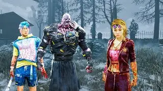 Survivor vs Nemesis & Trickster Gameplay | Dead by Daylight (No Commentary)