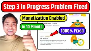 Step 3 in Progress Get Reviewed YouTube Monetization Problem Fixed | How to Monetize YouTube Channel