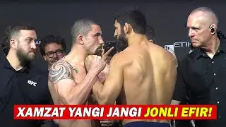 XAMZAT VA ROBERT JANGI VAQTLARI VA JONLI EFIR!