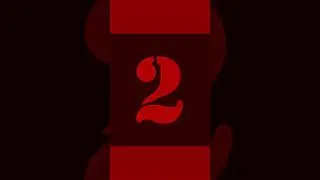 5 Second timer with sound effects - I LOVE YOU Style - RED Color #shorts