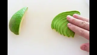 How to fan an avocado like a PRO!
