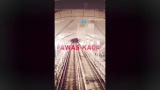Jalan-jalan dan ikut Uji coba LRT Jakarta