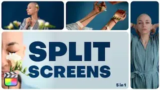 Master Multiscreen Transitions With 4 Split Screen | Final Cut Pro Template Tutorial