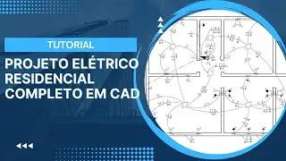 Instalações Elétricas em AutoCad - Diagrama Unifilar e Multifilar