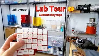 Lab Tour - Custom Keycaps
