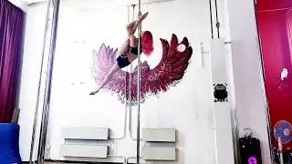 _SoVa_ Poletrick 229 Срыв со шпагата Pole Dance Sport Extreme