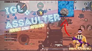 IGL + ASSAULTER | INTENSE ZONE ROTATIONS | TEAM INDIAN 4 KNIGHTS