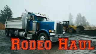 Dump Trucking for the Rodeo | Peterbilt 379