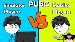 Mobile vs Emulator pubg player in 2021| Bangla #mobilevsemulator #azop