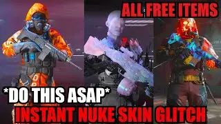 *NEW* INSTANT NUKE SKIN GLITCH MW3! ALL FREE ITEMS + SKINS/CAMOS! MW3 GLITCHES! WARZONE GLITCH!