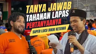 LUCUNYA TANYA JAWAB USTADZ ABDUL SHOMAD DI RUTAN LAPAS BIKIN SEMUANYA TAK BISA TAHAN TAWA