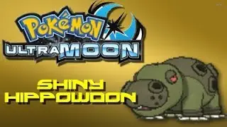 Pokemon Ultra Moon: Shiny Hippowdon (Ultra Wormhole)