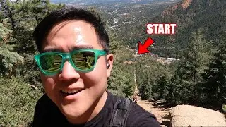 Climbing 2744 stairs at Manitou Incline for my first Whataburger
