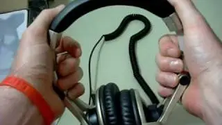 Shure SRH750DJ Headphones Unboxing