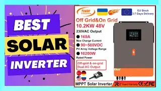 PowMr 10.2KW 48V MPPT Solar Inverter Pure Sine Wave Hybrid
