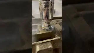 Stripped hex drain plug removal method zf transmission
