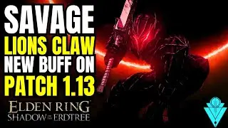 Elden Ring The Best Savage Lions Claw Build (STR Build)