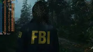 Alan Wake 2+AMD FSR 3 Frame Generation Mod на Intel Xeon E5-2680 v4+GTX 1060 6Gb.