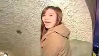 Крик репортёрши