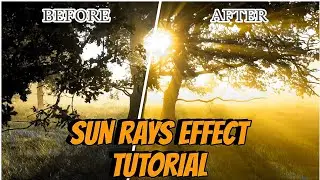 Sun rays effect tutorial | Node video editor | Editing Tutorial 