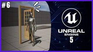 Como Configurar E Programar Uma Porta Na Unreal 5 ? | FINAL | Porta Abre - Fecha