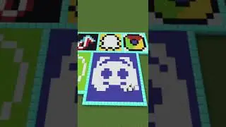 Minecraft satisfying logo compilation #minecraft #satisfying