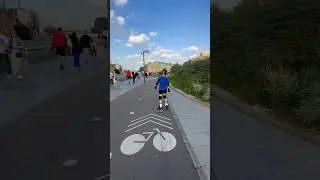 Очень классно покатались по набережной🛼 погодка супер☀️ 