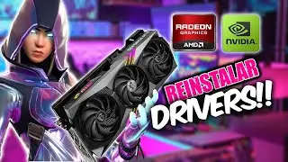 ✅Reinstalar Controladores de Tarjeta Grafica - NVIDIA y AMD✅Cómo usar DDU