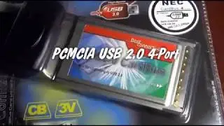 Best Connectivity PCMCIA 4 Port USB 2.0 CardBus Card Adapter