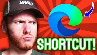 HOW to CREATE a Desktop Shortcut in Microsoft Edge (Windows 11)