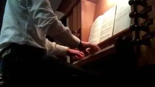Bach's BWV 927 gecombineerd met Dankt, dankt nu allen God