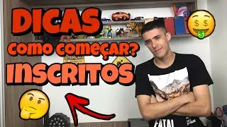 DICAS  PARA YOUTUBERS INICIANTES