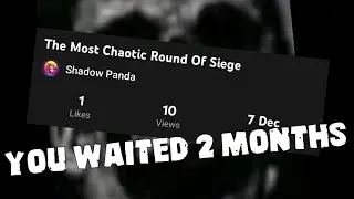 This video took 2 months (Sorry)
