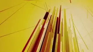Abstract Animated Concept | Yellow Screen Abstract | Abstracts Yellow Screen Video
