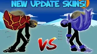 Lava Vs Ice | SUPER GIANT 💛 50 Nights Zombie Mode 👍 Stick War:Legacy