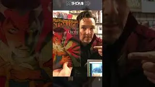 Doctor Strange buying a Doctor Strange comic book
