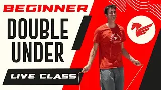 Beginner DOUBLE UNDER Jump Rope Workout - LIVE CLASS | Elite Jumps