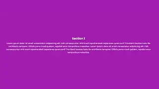 Background color change on scroll using HTML CSS and JavaScript