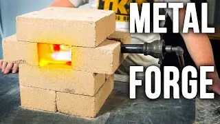How to Make a Mini Metal Forge (NO WELDING)