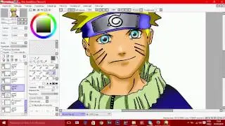 SPEED ART DO NARUTO NO PAINT TOOL SAI