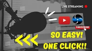 HOW TO CONNECT And STREAM! OBS TO YOUTUBE!!