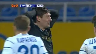 Динамо - Колос - 0:1. Арбитр назначил пенальти в ворота 