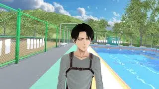 Levi Goes Swimming (AOT VR)