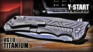 EDC Нож из Китая/VG10/Y - START LK5012/Titanium