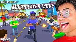 I FINALLY PLAYED MULTIPLAYER MODE in DUDE THEFT WARS😱