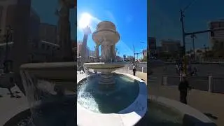 ⛲Out and about the Venetian fountains