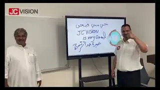 JCVision Interactive Smart Board Interactive Flat Panel Display used in the Jeddah schools of Saudi